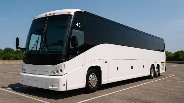 Exterior of Kansas City Party Bus Company's 50 Passenger Party Bus in Kansas City