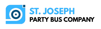 st joseph party bus company logo
