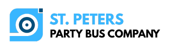 st peters party bus company logo